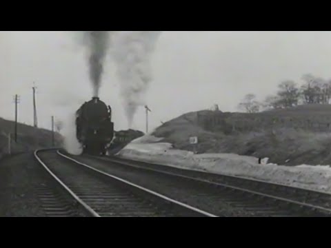 Vintage railway film - Giants of steam - 1963