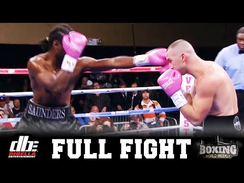 SEAN MONAGHAN vs. RAYCO SAUNDERS | FULL FIGHT | BOXING WORLD WEEKLY