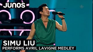 Simu Liu performs a medley of Avril Lavigne hits | 2023 Juno Awards