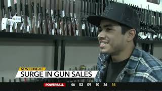 &#39;Busy like Christmas&#39;: Gun store says sales surging after NC pistol-permit requirement eliminated