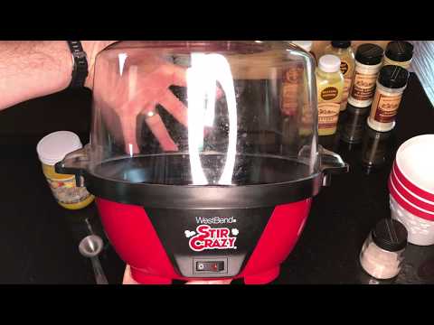Stir Crazy Popcorn Popper Machine Review