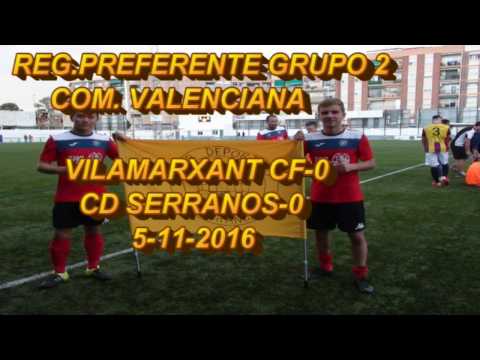 10J  VILAMARXANT CF 0 CD SERRANOS 0 5 11 2016