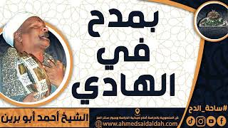 الشيخ – أحمد أبو برين(بمدح في الهادي)