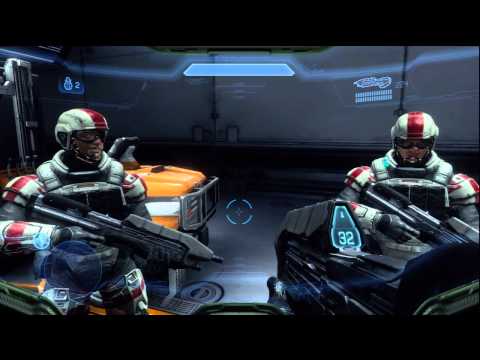 Team Coco In Halo 4 "Conan O' Brien" & "Andy Richter"  Easter Egg