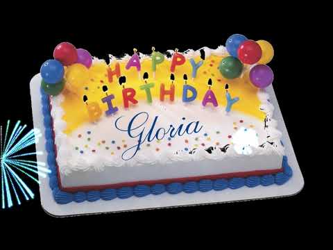 Happy Birthday to Gloria my wife
