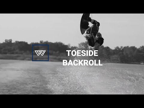 How to: Toeside Backroll on a wakeboard!