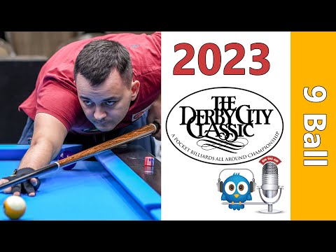 Konrad Juszczyszyn vs Johnathan Pinegar - 9 Ball - 2023 Derby City Classic rd 4
