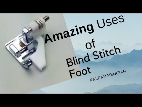 Blind Stitch Foot Video