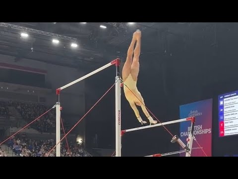 Jessica Gadirova is BACK Competing on Uneven Bars after her ACL Surgery - British Championships 2025