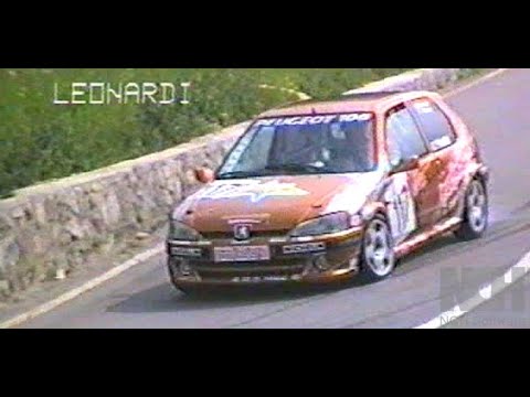 MALEGNO BORNO VALLECAMONICA 1998 GIORGIO LEONARDI PEUGEOT 106 RALLY 1,6