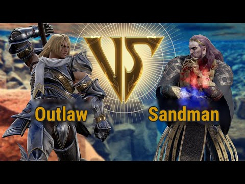 Outlaw (Siegfried) VS Sandman (Azwel) | Soulcalibur VI