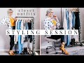 A PROFESSIONAL STYLIST CHOOSES 3 OUTFITS FROM MY CLOSET SESSION WITH A STYLIST STYLING TIPS 2020