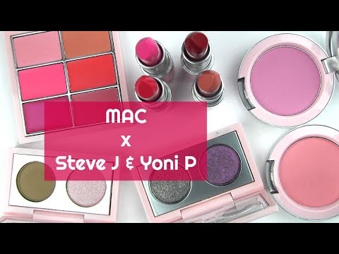 MAC x Steve J & Yoni P Collection: Live Swatches & Review