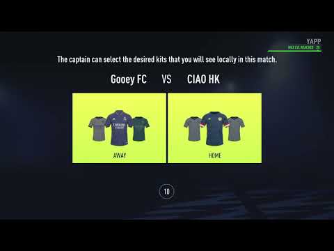 FIFA 22 Pro Club 2022 03 24 - ESLHK vs CIAO HK