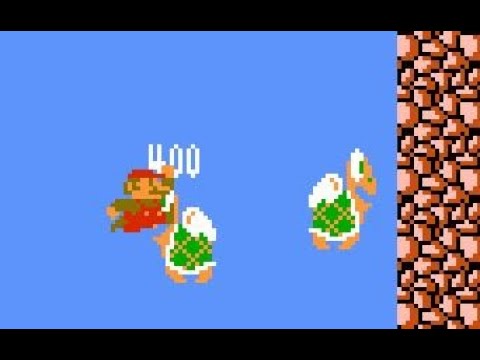 SMB2J 5-1 Flagpole Glitch Set Up