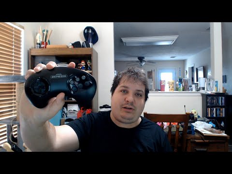 Retrobit Big 6 Sega Genesis wireless Controller