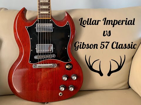 Lollar Imperial vs Gibson 57 Classic