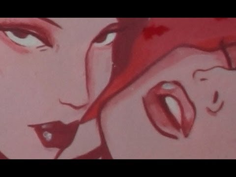 Miss Led Interior Mural - Big Chill House London