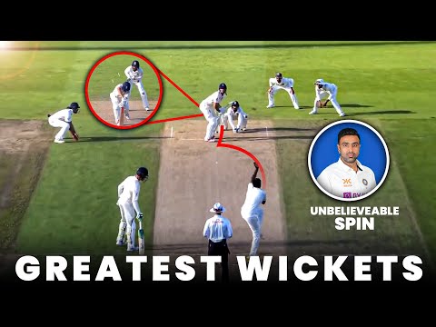 Ravichandran Ashwin's Best wickets Compilation