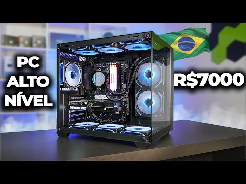 PC GAMER INSANO DE R$7000 PARA RODAR JOGOS NO ULTRA! JÁ MONTADO NO BRASIL (COM TESTES) 2024