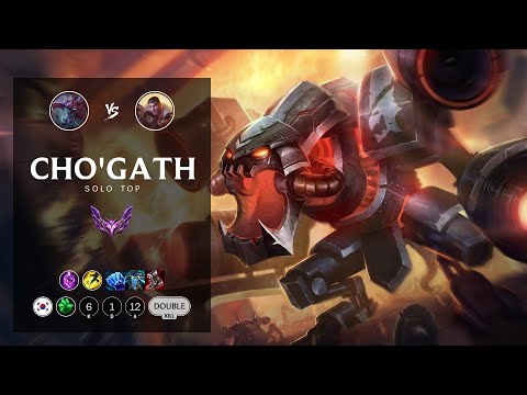 Cho'Gath Top vs Jayce - KR Master Patch 12.11