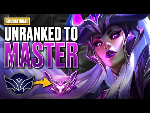 EDUCATIONAL Unranked To Masters on SYNDRA in 4 Hours