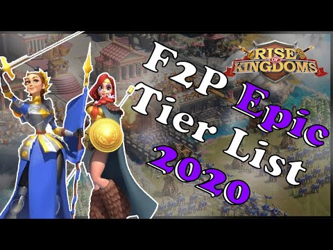 Updated F2P Epic Commander Expertise Guide 2020 | Rise Of Kingdoms