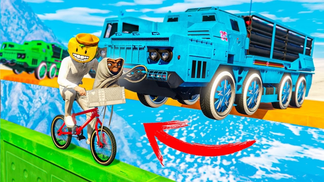 CORRE O TE ATROPELLO EN BICI! AYUDITA!! - GTA 5 ONLINE