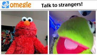 Elmo Finds a Kermit The Frog IMPOSTER on OMEGLE!