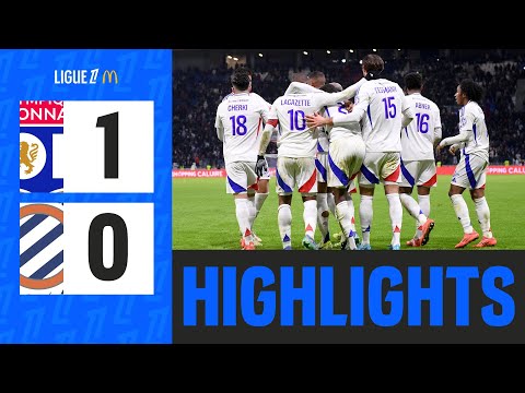 L'OL ARRACHE la victoire contre Montpellier | 16ème journée - Ligue 1 McDonald's 24/25