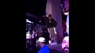 Chris Brown dancing to Picture Me Rollin