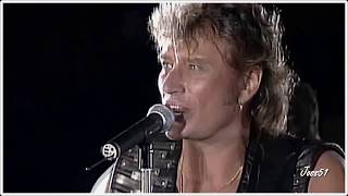 Johnny Hallyday La Musique Que J&#39;Aime (Live Parc Des Princes 1993) HD