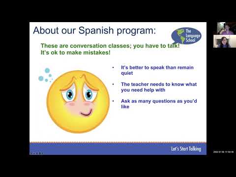 Introductory Spanish Class with Arianne