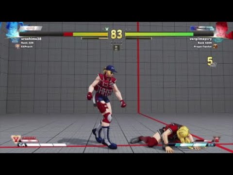 vergilmaycry vs urashima38 (Mika) & CURRYMAN (Vega) Street Fighter V - SFV - Capcom