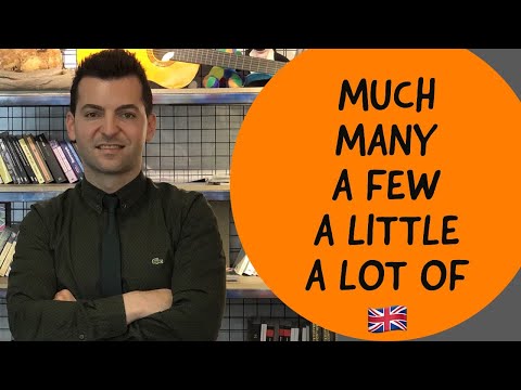 much / many / a little / a few / little / few