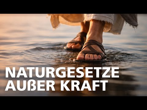 Warum setzt Gott Naturgesetze außer Kraft? Was bedeutet es für Jesu Nachfolger?