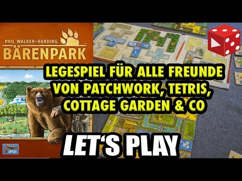 Let's Play: Bärenpark (Phil Walker-Harding, Lookout Games 2017) mit Stefan und Benjamin