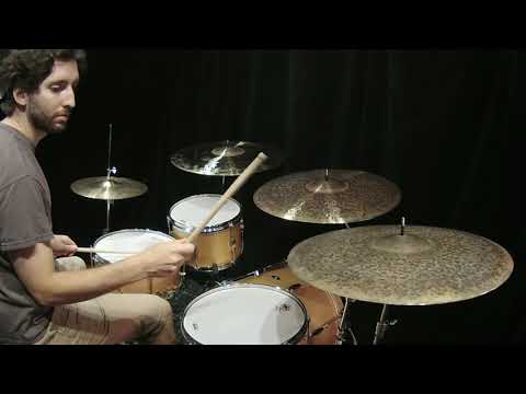 Quick Byrne Cymbals 22in Ride comparison: Chris Mead, Quarter Turk, Half Turk