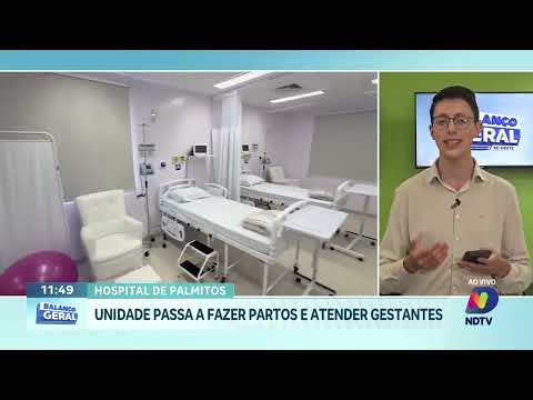 Palmitos ganha atendimento obstétrico e neonatal no hospital