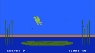 Frog for the Atari 8-bit family