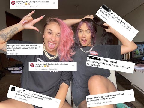 Pécora & Mc lynne Repondendo a Comentários Machistas - HOMENAGEM AOS RELÍQUIAS 3.0