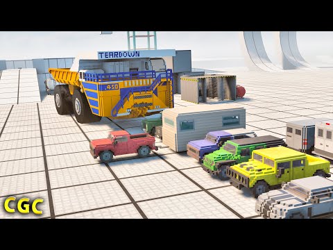 Belaz Smashes Train or not? Teardown