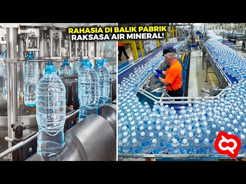 Sering Diminum Tapi Gak Tau Cara Buatnya? Beginilah Proses Produksi Air Mineral Terbesar di Asia