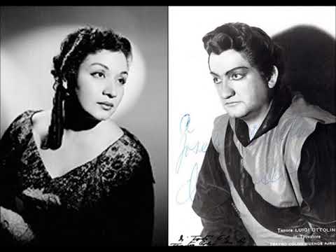 Il Trovatore: Act 4 Duet (Manrico/Azucena) - Oralia Dominguez - Luigi Ottolini - Teatro Colon - 1963