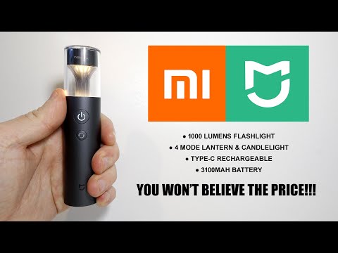 XIAOMI Mijia - 2 IN 1 Flashlight