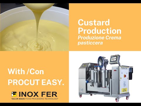 Custard Production with Procut Easy Vacuum Cooker