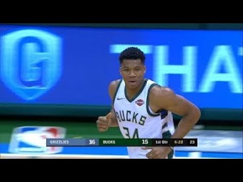 November 13, 2017 | Memphis Grizzlies vs Milwaukee Bucks - 1st Half Highlights | 2017-18 NBA Season