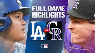 DODGERS vs. ROCKIES: Official Full Game Highlights (August 18) | 2026 MLB Season