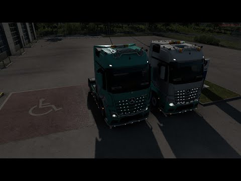 Euro Truck Simulator 2 1.38 Pro Mods 2.50 Multiplayer Rom-Estland German Gameplay#05