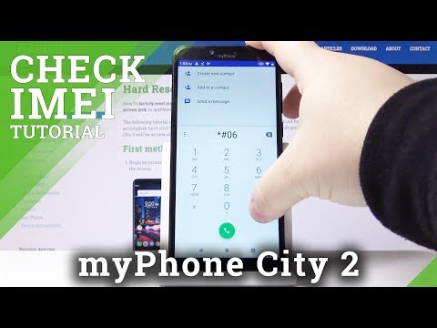 How to Locate IMEI & SN in myPhone City 2 – IMEI & Serial Number Check